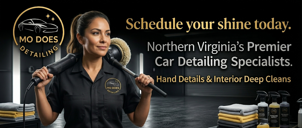 Mo Does Detailing Northern Virginia - Schedule your shine today